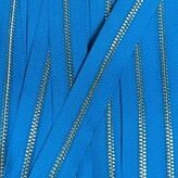 Metalen rits nikkel maat 8 blauw