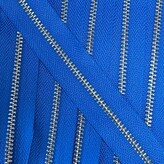 Metalen rits nikkel maat 5 kobaltblauw