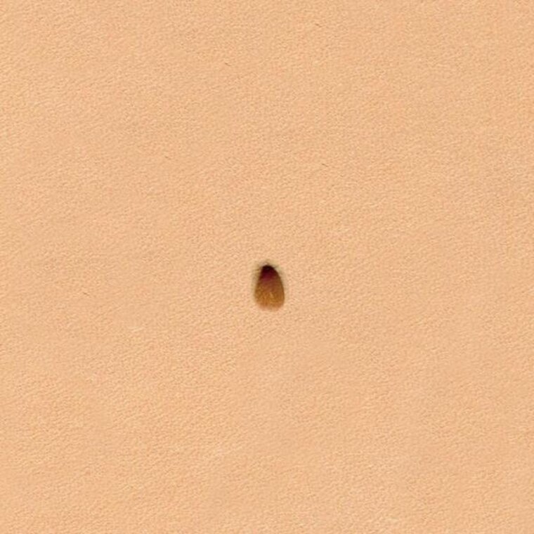 Ivan Leathercraft Pear shader figuurstempel 3,1 x 5,0mm