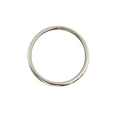 Ronde ring gegoten nikkel, div. afmetingen