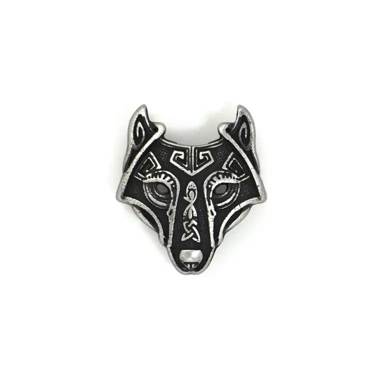 Ivan Leathercraft Viking wolf concho 25mm
