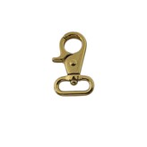 Musketonhaak goud 20mm