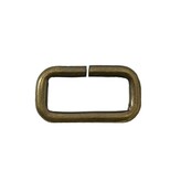 Rechthoekige ring antiek 2 stuks