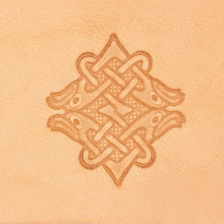 Ivan Leathercraft 3D keltisch adelaarshoofd stempel