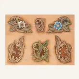 Ivan Leathercraft Sjabloon met hoek design