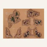 Ivan Leathercraft Sjabloon met hoek design