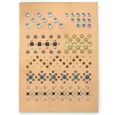 Ivan Leathercraft Sjabloon voor plaatsen van siernieten