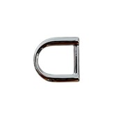 D-ring puller voor ritsen div. afmetingen