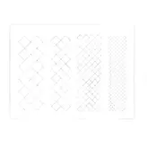 Ivan Leathercraft Sjabloon voor stempel roosters