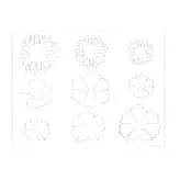 Ivan Leathercraft Sjabloon voor bloemen hoeken & randen 2.0