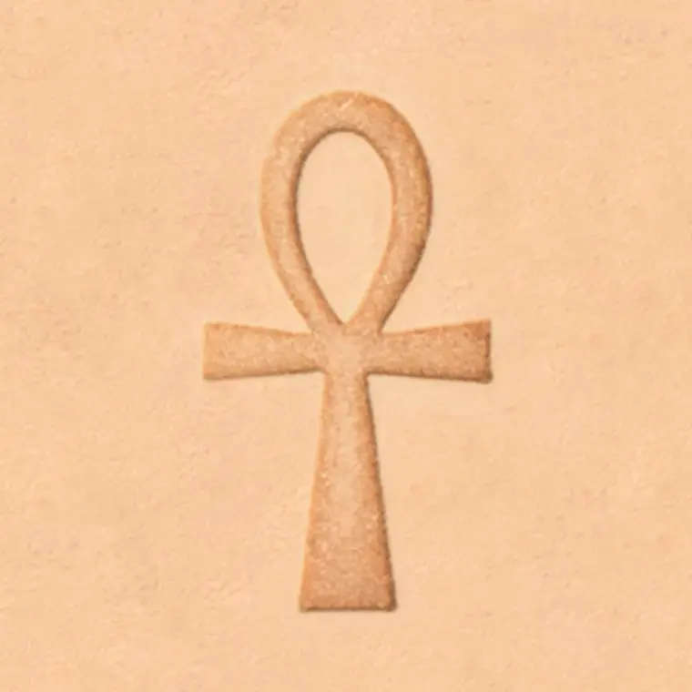 Ivan Leathercraft 2D ankh stempel