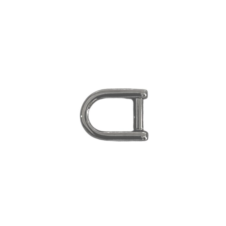 D-ring puller met schroefdraad voor ritsen 6mm