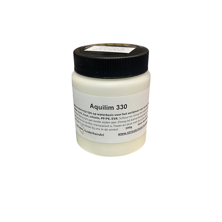 Permanente lijm op waterbasis 200 en 500 gr