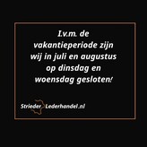 Vakantieperiode