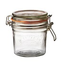 HorecaTraders Kilner glazen weckpot / voorraadpot met beugelsluiting, 0,5 l