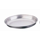 HorecaTraders RVS ovale dekschaal, 20cm