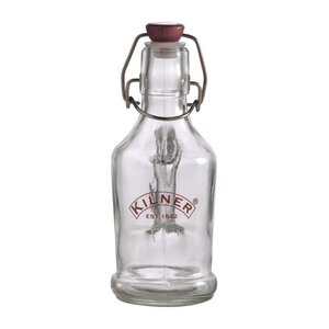 HorecaTraders Kilner bewaarfles met beugelsluiting en handvat, 200 ml