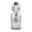 HorecaTraders Kilner bewaarfles met beugelsluiting en handvat, 200 ml