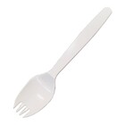 HorecaTraders Combinatie vork/lepel 14 cm (100 stuks)