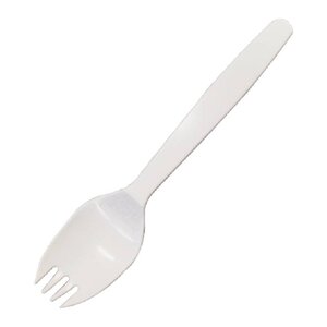 HorecaTraders Combinatie vork/lepel 14 cm (100 stuks)