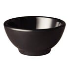 HorecaTraders Melamine ronde kom zwart | 3 Formaten