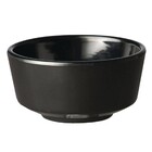 HorecaTraders Melamine ronde kom zwart | 4 Formaten