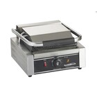 Combisteel Enkele Contact Grill - Geribbeld