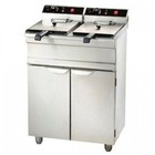 Combisteel Professionele Friteuse | Staand Model - 2 x 9 Liter