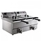 Combisteel Pro elektrische friteuse - 2x10 Liter