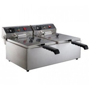 Combisteel Elektrische Tafelfriteuse 6 +6 Liter
