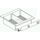 Giorik Inbouw elektrische friteuse 2 x 6 Liter