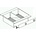 Giorik Inbouw elektrische friteuse 2 x 6 Liter