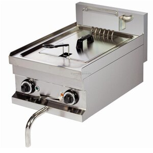 Combisteel Elektrische friteuse met afvoerbuis - 1 x 8 Liter
