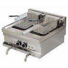 Combisteel Pro elektrische friteuse - 2 x 8 Liter