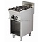 Combisteel 2-pits gasfornuis met open onderbouw