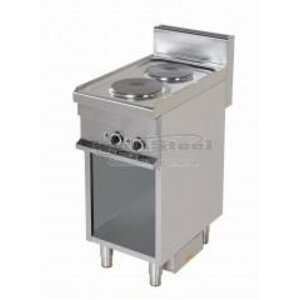 Combisteel Elektrische Kookplaat 2 elementen