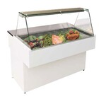 Combisteel Slager Vitrine | Recht Glas