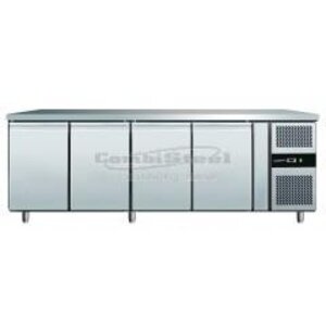 Combisteel Gekoelde Werkbank 4 Deurs (4x 1/1GN) 223(b)x70(d)x86(h) cm