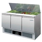 Combisteel Gekoelde RVS saladette 3 deurs MEEST VERKOCHT!