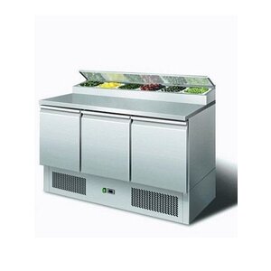 Combisteel Saladette 3 deurs 98x136,5x70 (HXBXD)