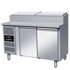 Combisteel Saladette 2 deurs met werkblad - GROOTKEUKEN