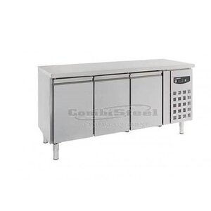Combisteel Koelwerkbank 3 deurs 123(b)x48(d)x56(h) cm