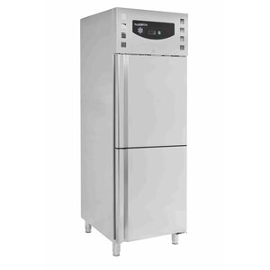 Combisteel Inox Horeca Koelkast en Vrieskast 474 Liter