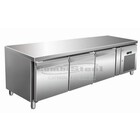 Combisteel Professionele Koelwerkbank 3 deuren 3 X 1/1 Gastronorm