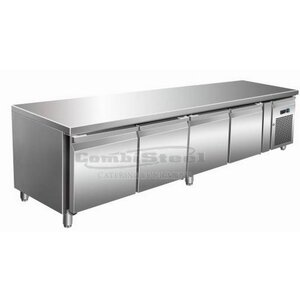 Combisteel Koelwerkbank 4 deurs - 4 X 1/1 GN - +2/+8ÂºC