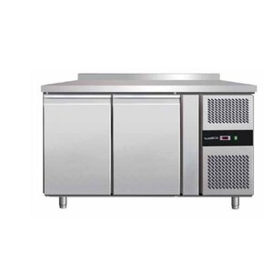 Combisteel Koelwerkbank met spatrand - 2 deuren +2/+8ÂºC