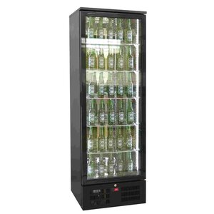 Combisteel Staand Display Koeling Zwart 295 liter 182x60x51,5 cm