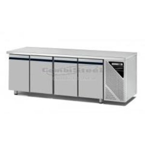 Combisteel Gekoelde Werkbank 4 Deurs 630 Liter 218(b)x70(d)x85(h) cm