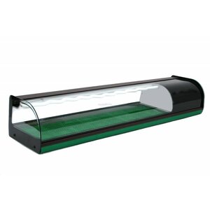 Combisteel Sushi Opzetvitrine 109x37x28,5 cm (bxdxh)