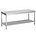 HorecaTraders RVS werktafel demontabel 100(b)x85(h)x60(d)cm
